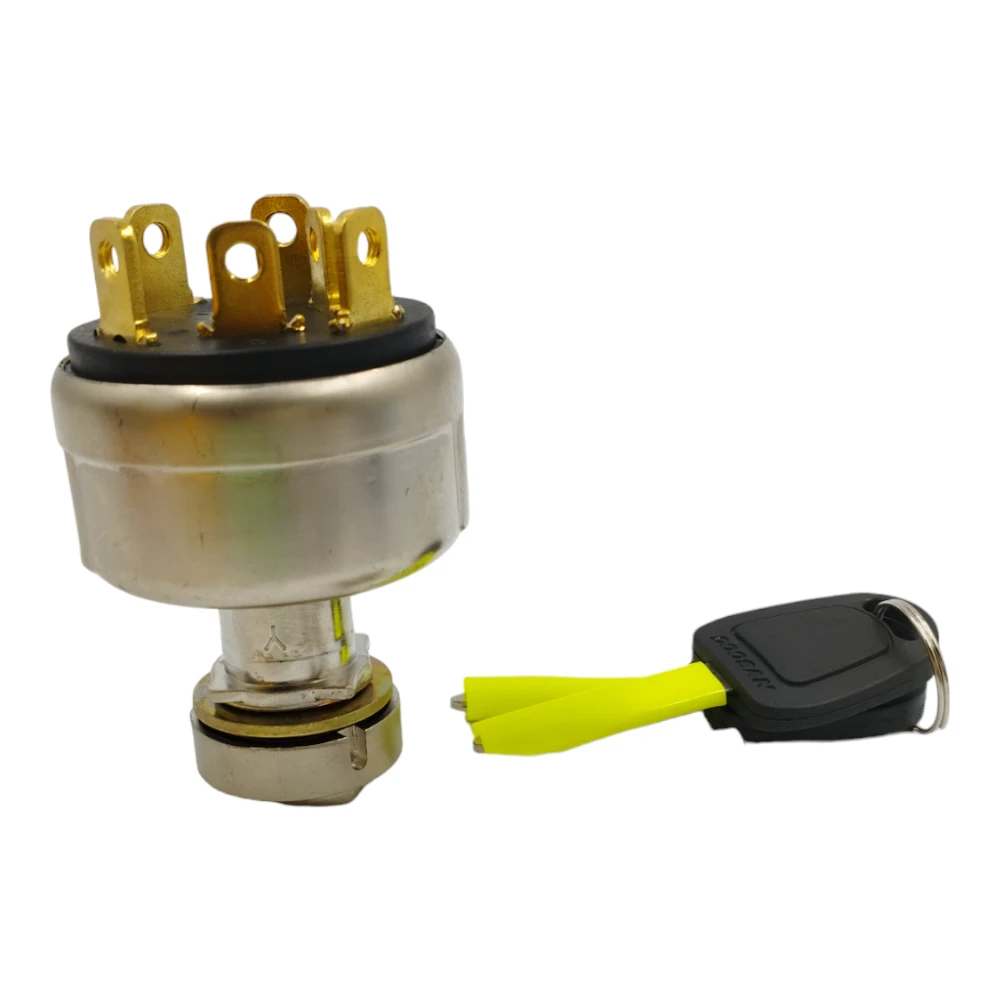 Switch de Encendido K1001654B / K100-1654B para Excavadora DH220-5 Doosan | Aftermarket Quality Premium