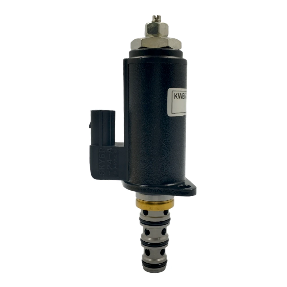Válvula Solenoide Punto Rojo l YN35V00050F1 | YN-35V-00050-F1 | Excavadora Kobelco SK210LC-8 | Aftermarket Quality Premium